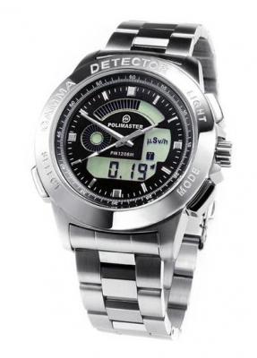 レッドスター、米ポリマスター社製の腕時計型ガイガーカウンター「PM1208M」を国内販売