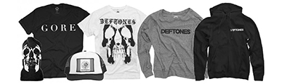 全世界で絶大な支持を得ているヘヴィ・ロック・バンド来日記念！DEFTONES公式ONLINE storeオープン！